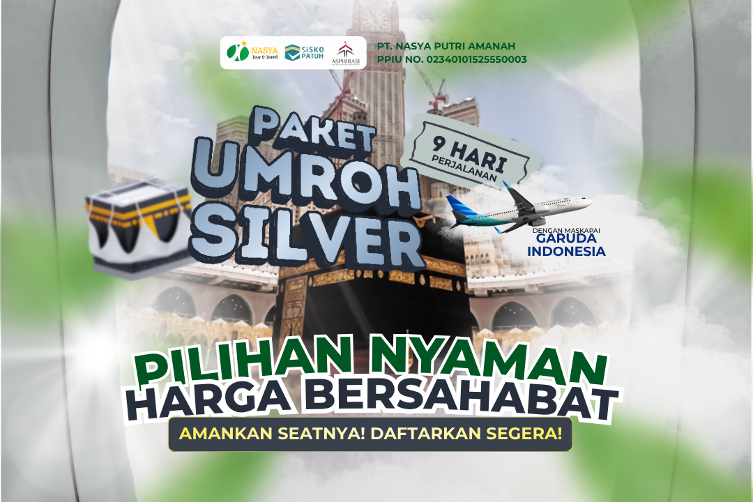 nasya tour & travel poster paket silver 9d
